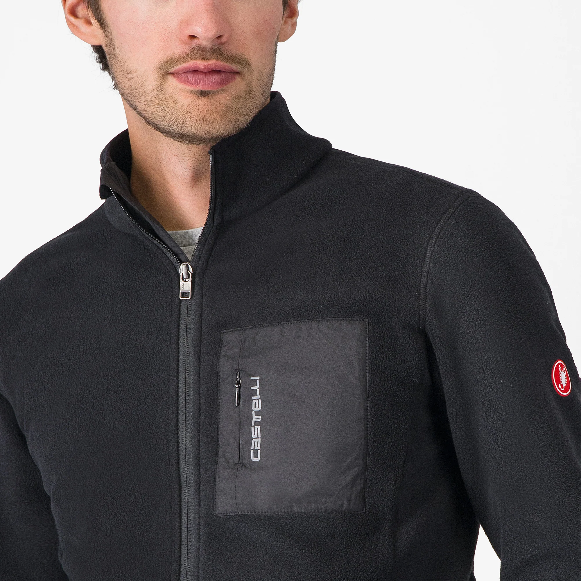 Castelli Classico Fleece Jacket - Image 3