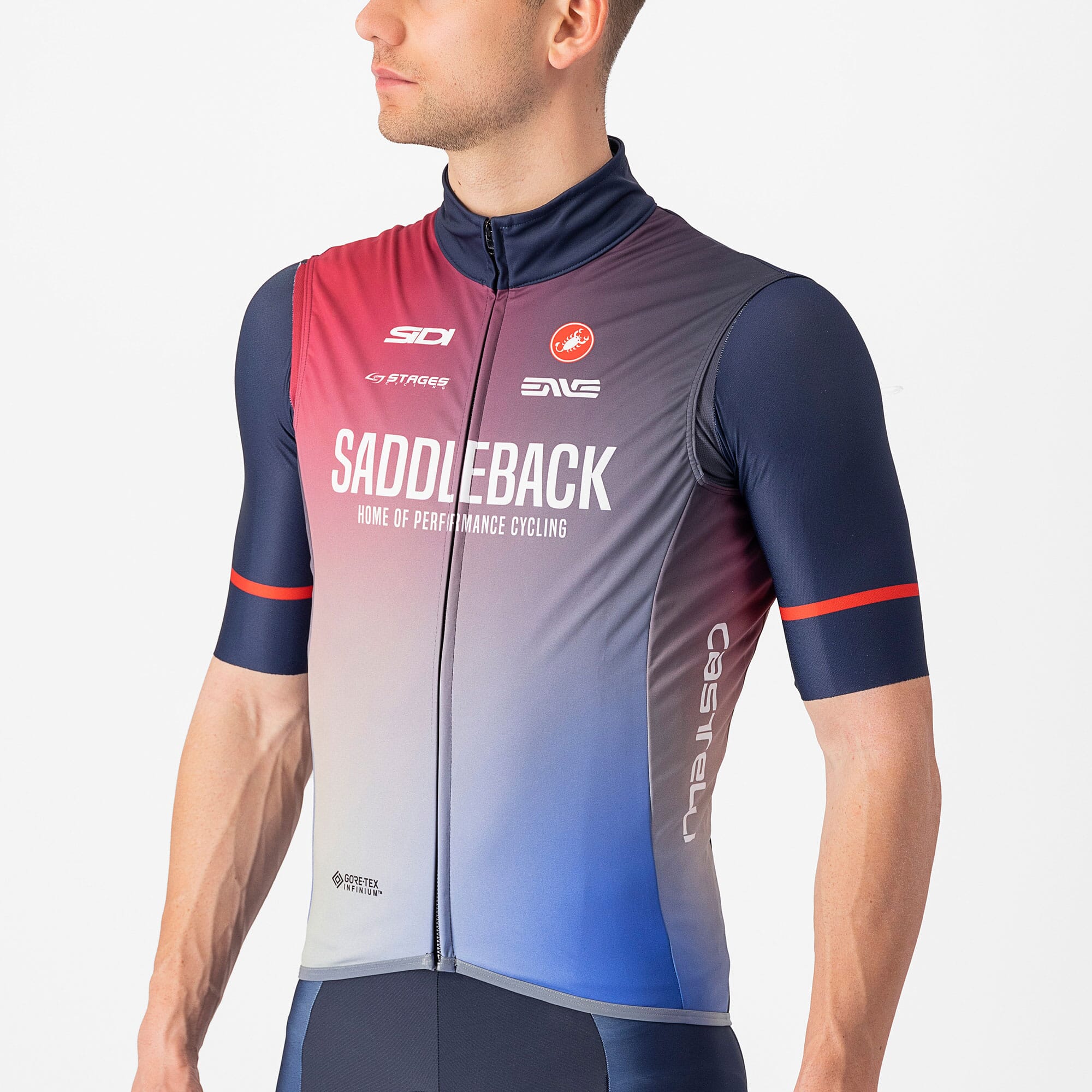 Castelli Saddleback Club Sport Gore-Tex Team Vest - Image 2