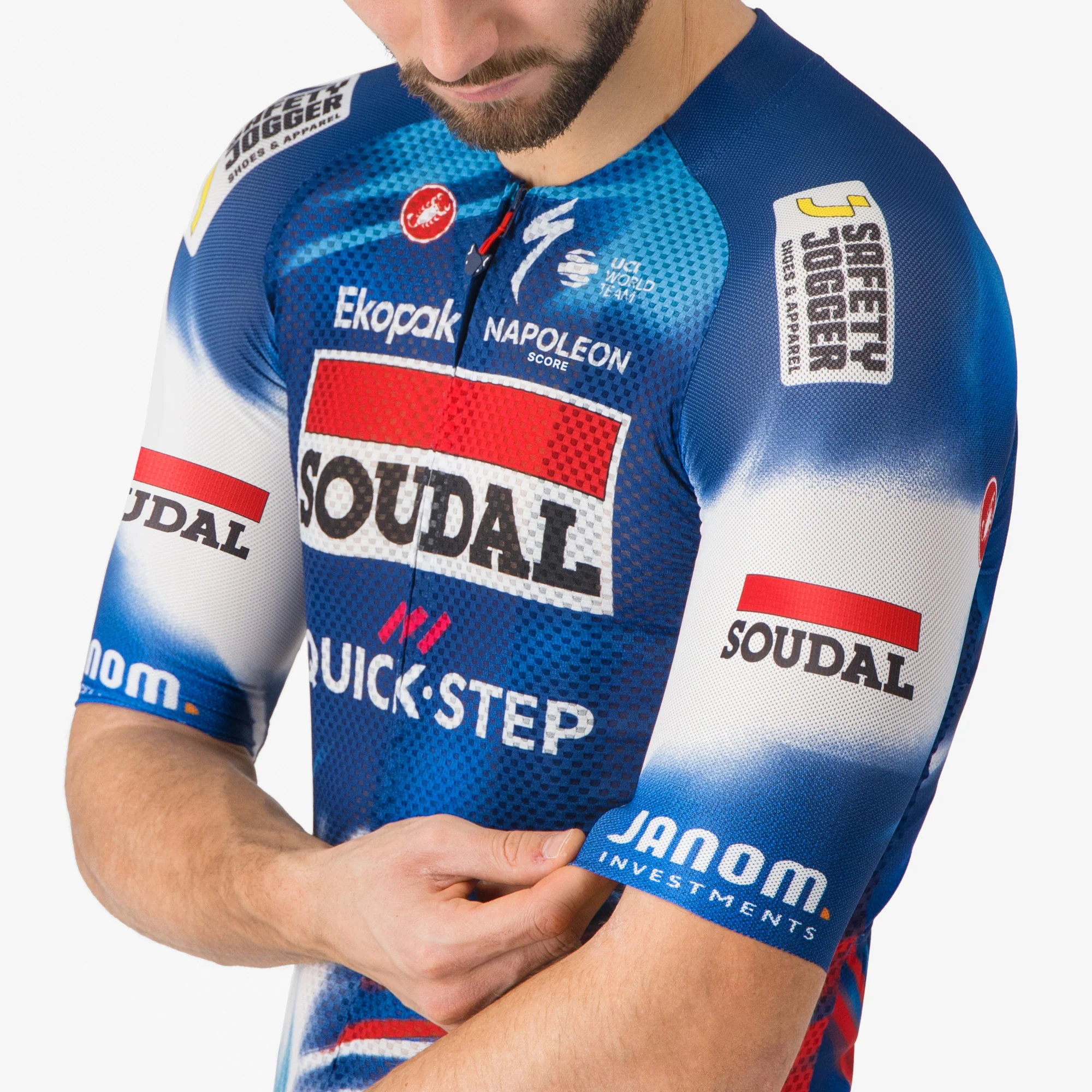 Castelli Soudal Quick-Step Climber's A/C Jersey - Image 4