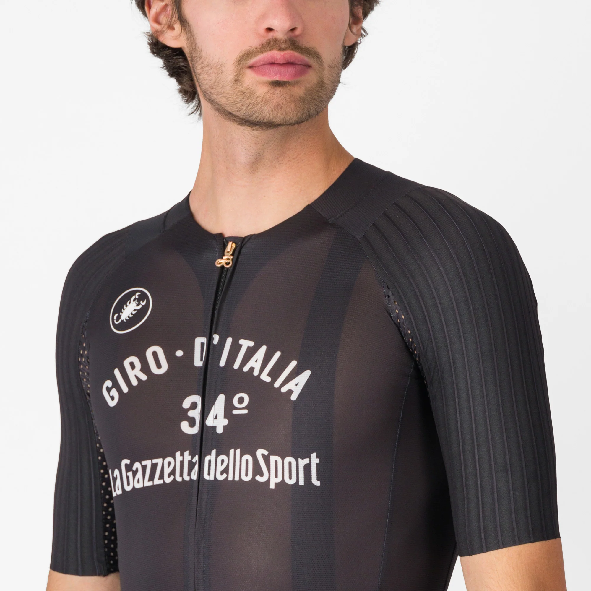 Castelli Vintage Maglia Nera 34 Jersey - Image 3