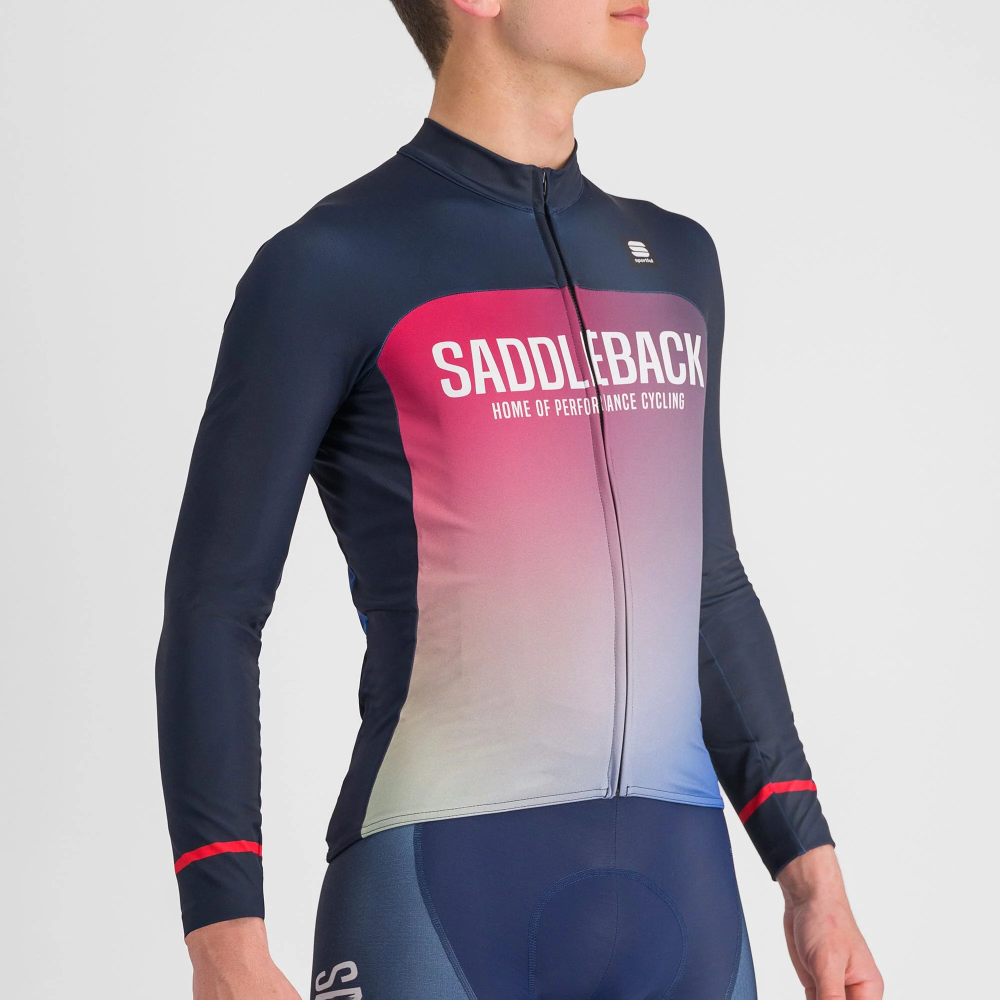 Sportful Saddleback Club Sport BodyFit Long Sleeve Jersey - Image 2