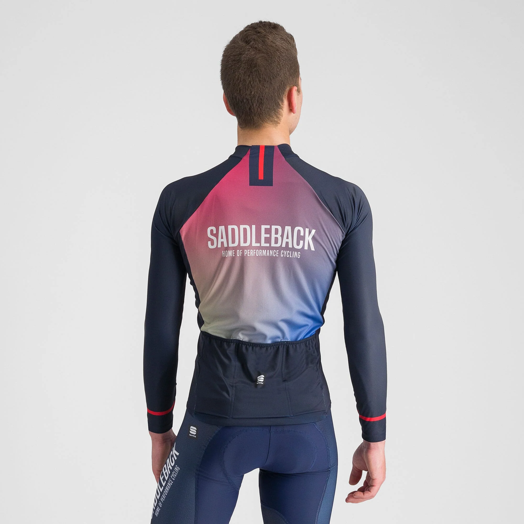 Sportful Saddleback Club Sport BodyFit Long Sleeve Jersey - Image 3