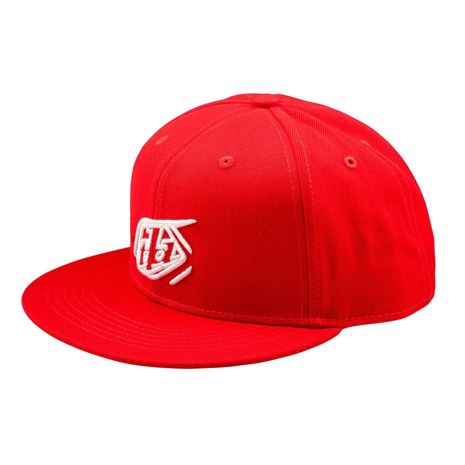 Troy Lee Designs Badge Flat Bill Snapback Cap - Image 3