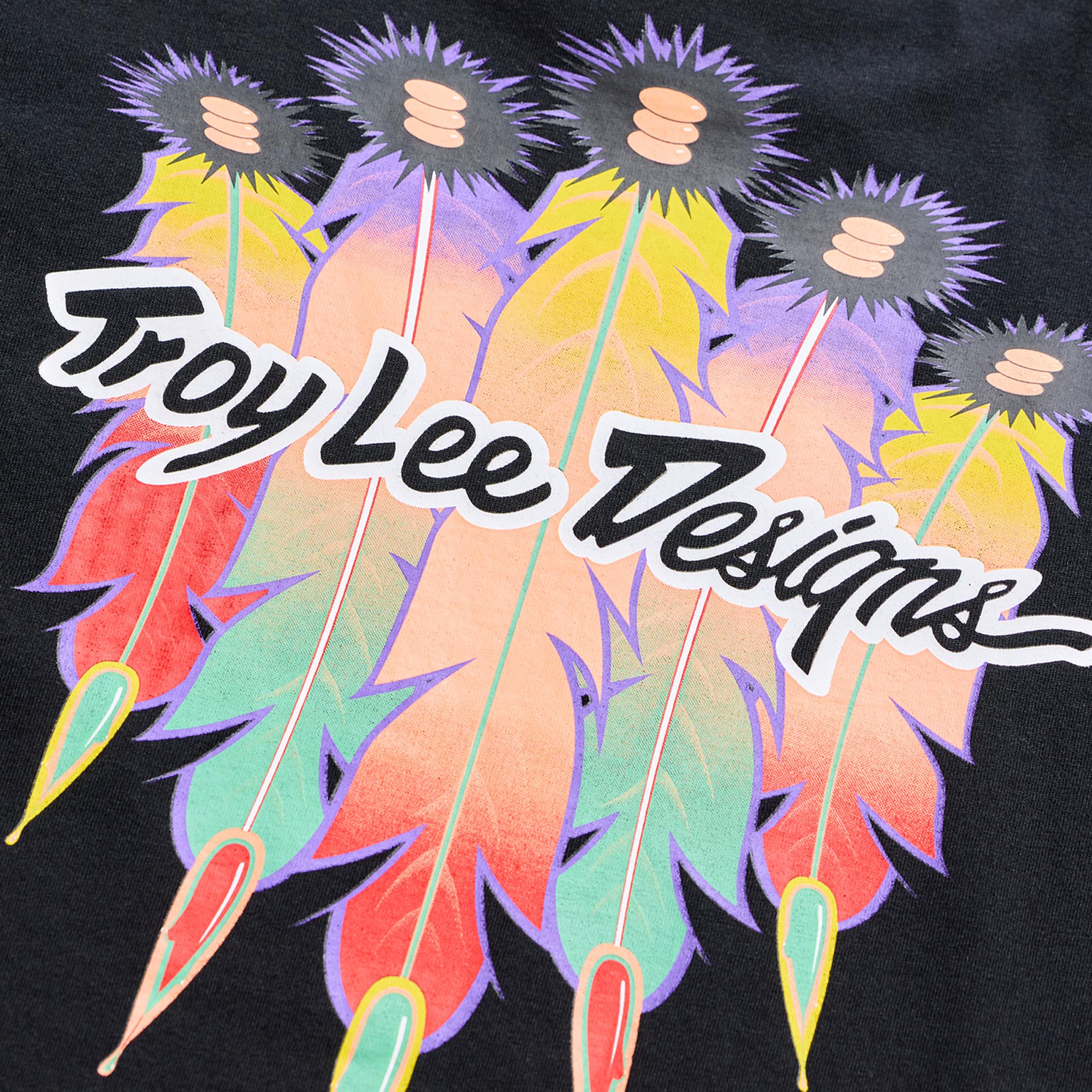 Troy Lee Designs Feathers Youth Short Sleeve T-Shirt - Image 3