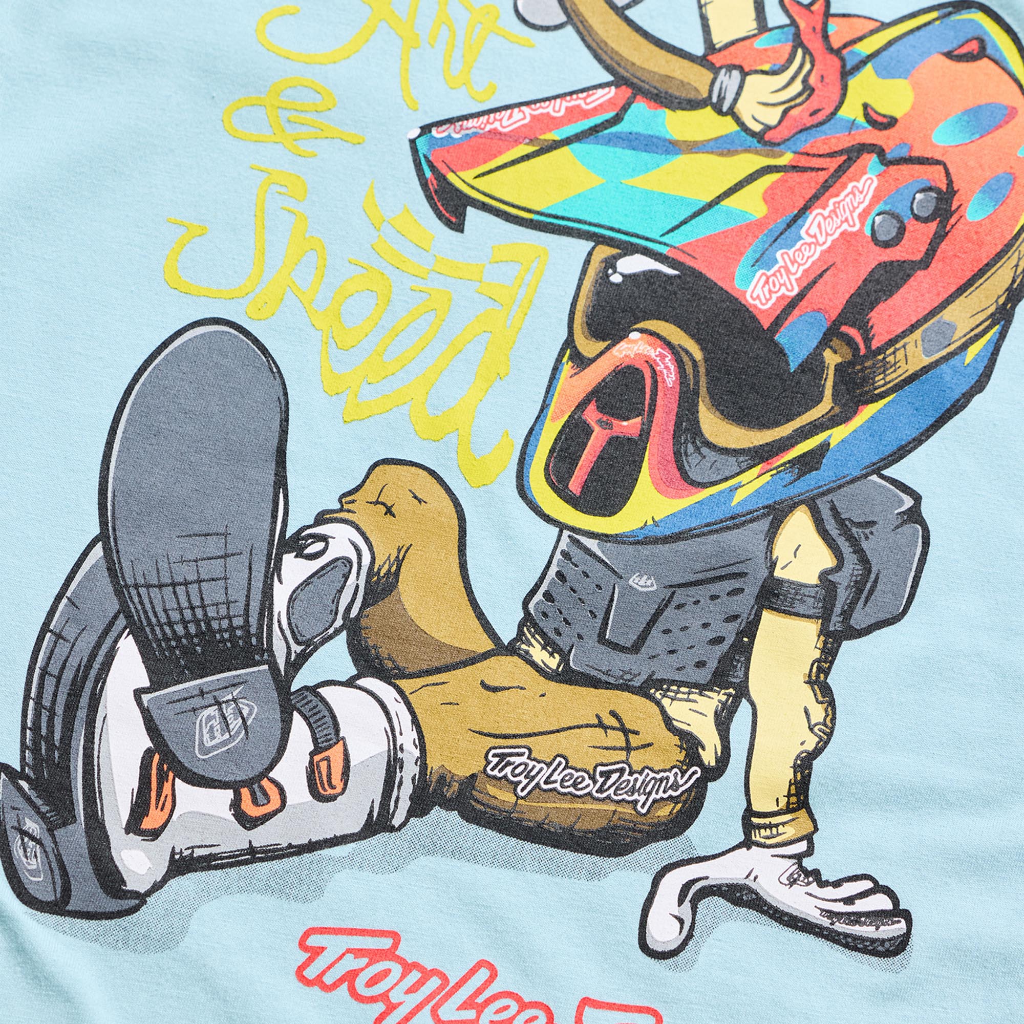 Troy Lee Designs Heritage Youth Short Sleeve T-Shirt - Image 3
