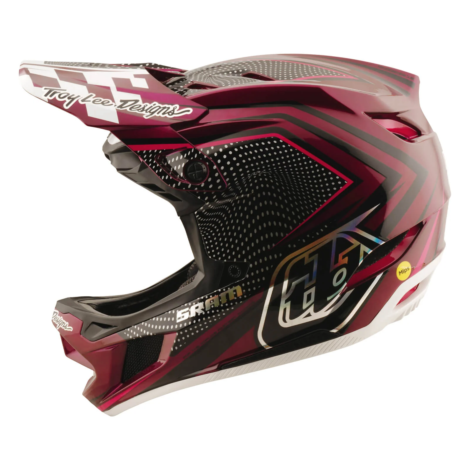 Troy Lee Designs x SRAM Radioscape D4 Carbon Helmet - Image 2