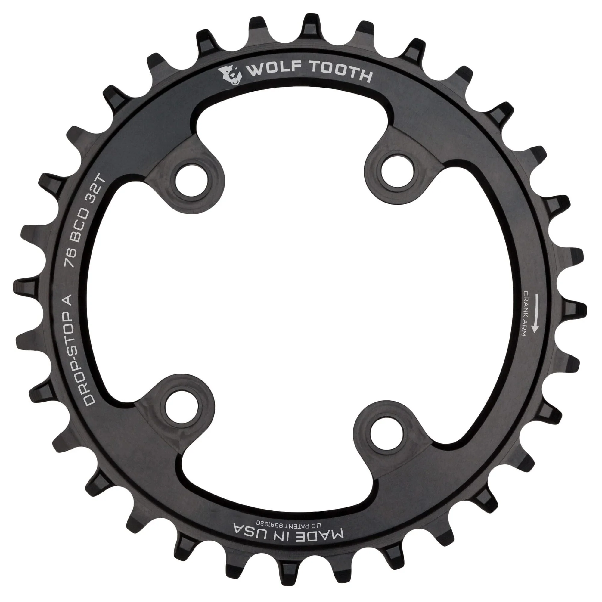 Wolf Tooth 76 BCD Chainring for SRAM XX1 and Specialized Stout