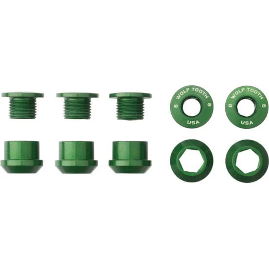 Wolf Tooth Chainring Bolts and Nuts for 1x - Set of 5 - Image 5
