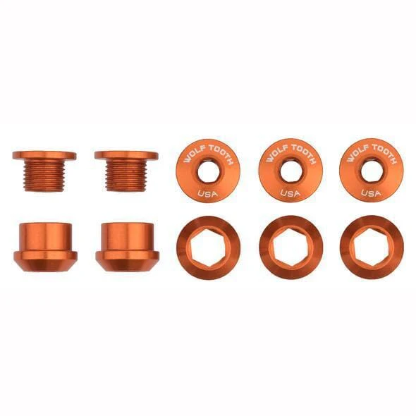 Wolf Tooth Chainring Bolts and Nuts for 1x - Set of 5 - Image 7