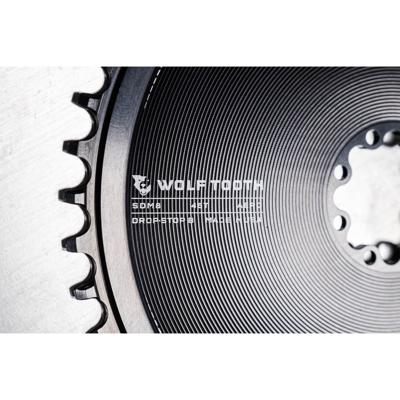 Wolf Tooth Aero Direct Mount Chainring for SRAM 8-Bolt - Image 9