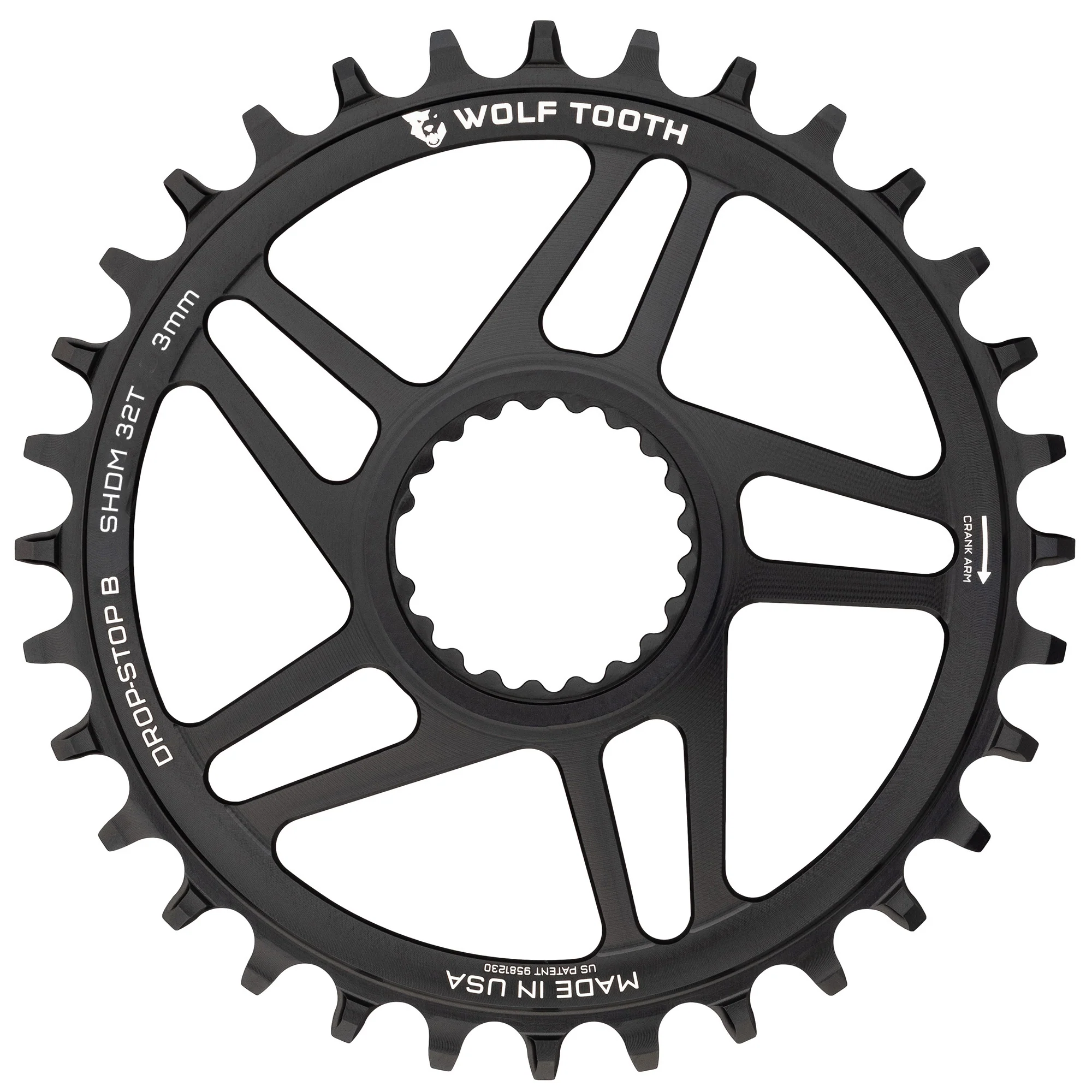 Wolf Tooth Direct Mount Round Chainring for Shimano