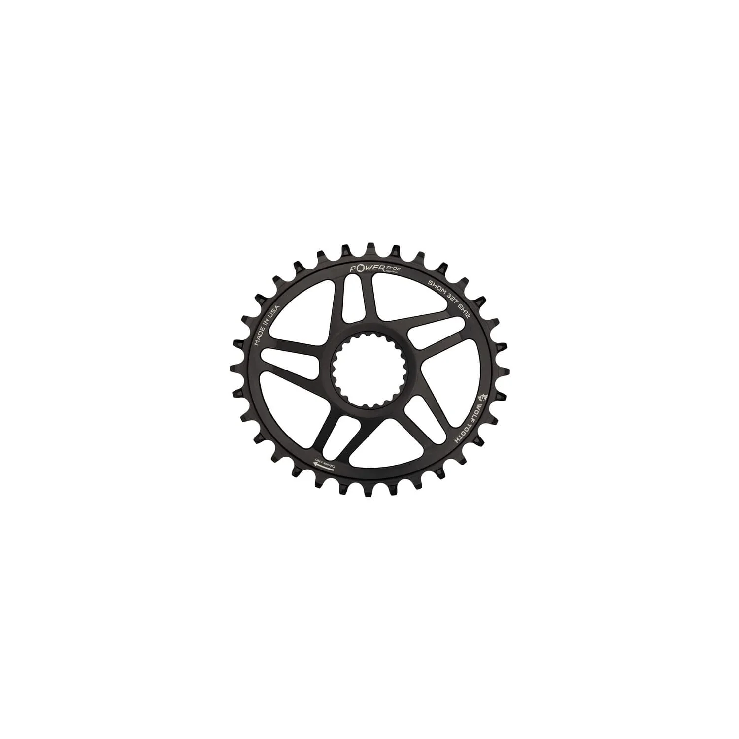 Wolf Tooth Elliptical Direct Mount Chainring for Shimano