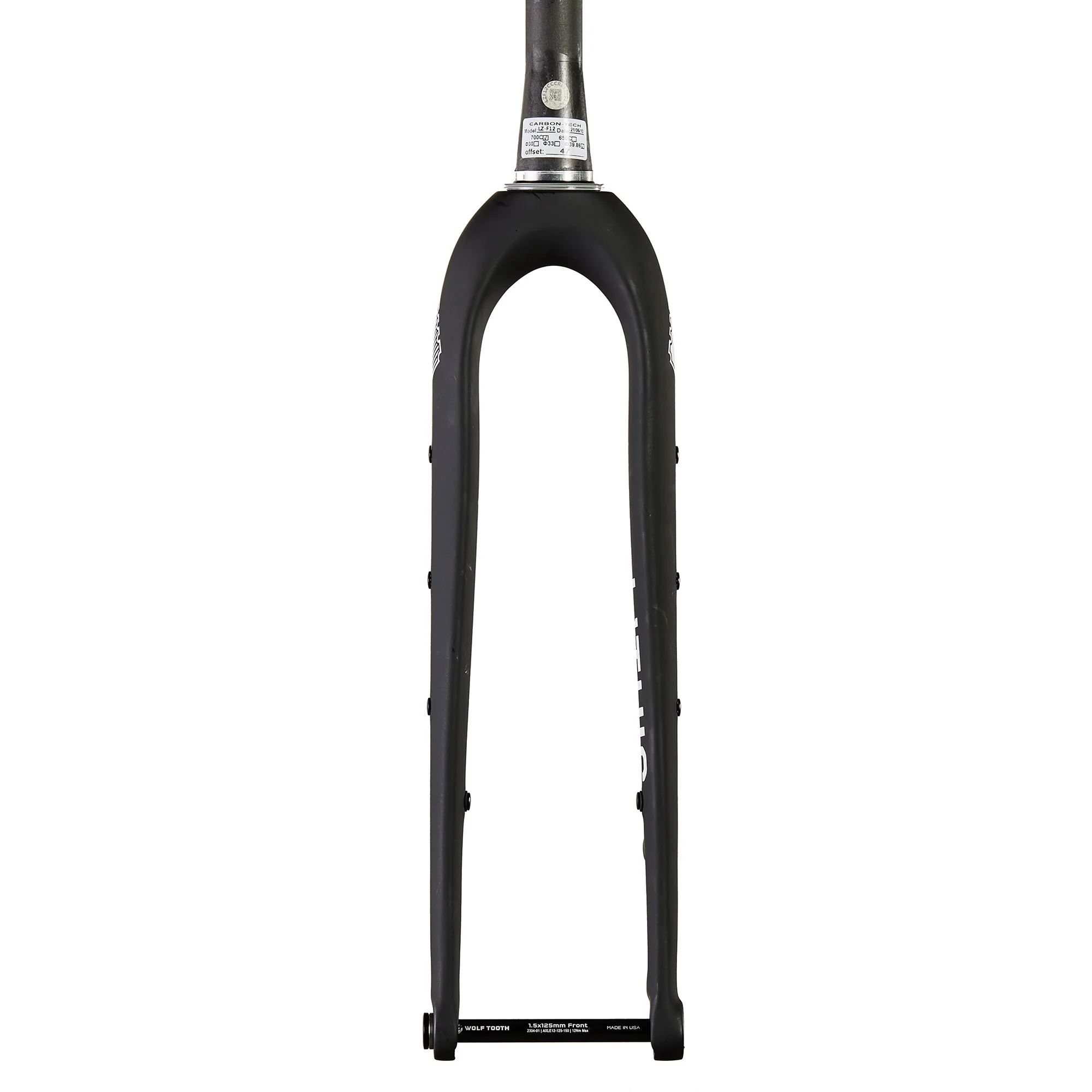Wolf Tooth Lithic Carbon Gravel Fork - Image 2