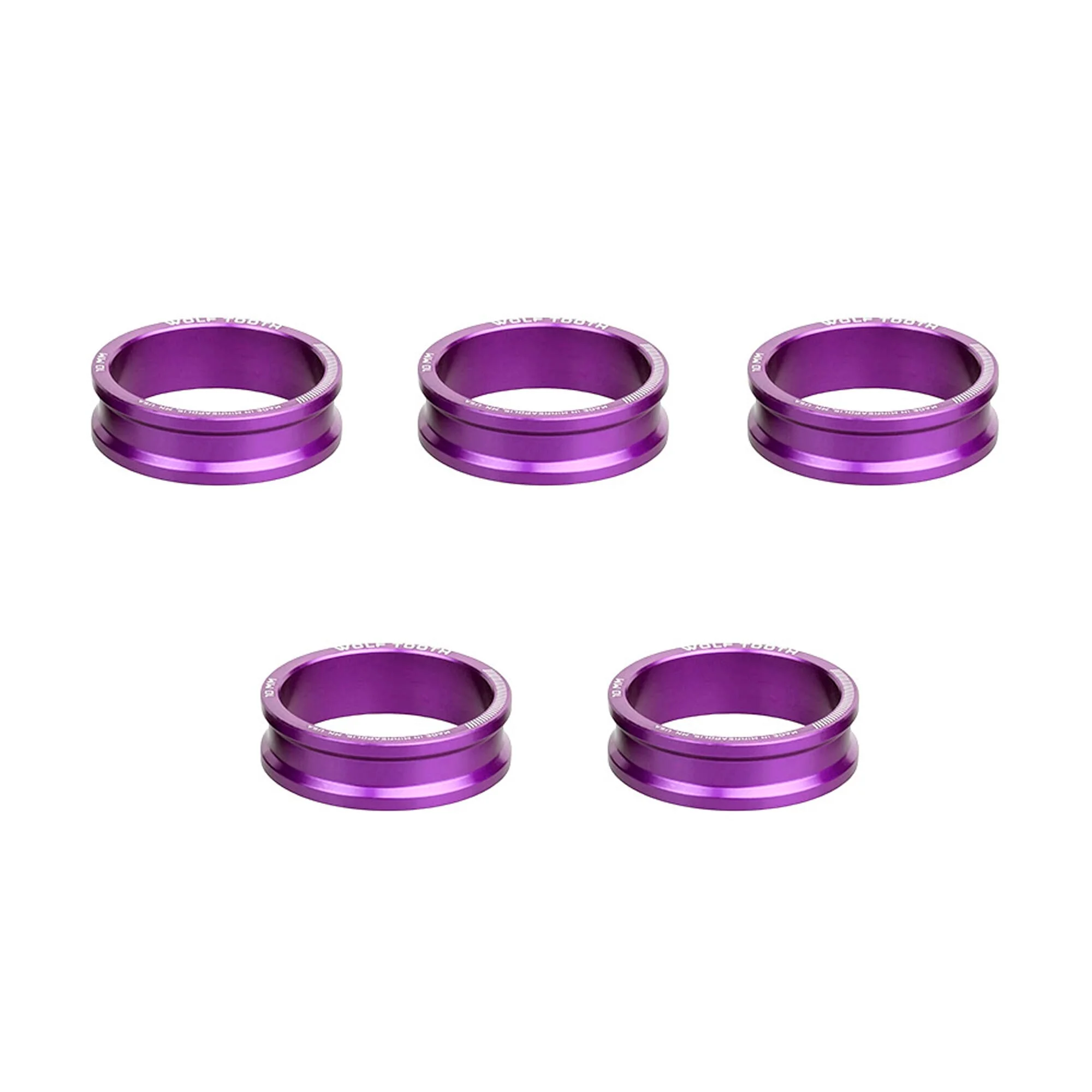 Wolf Tooth Precision Headset Spacers - 5 Pack - Image 3