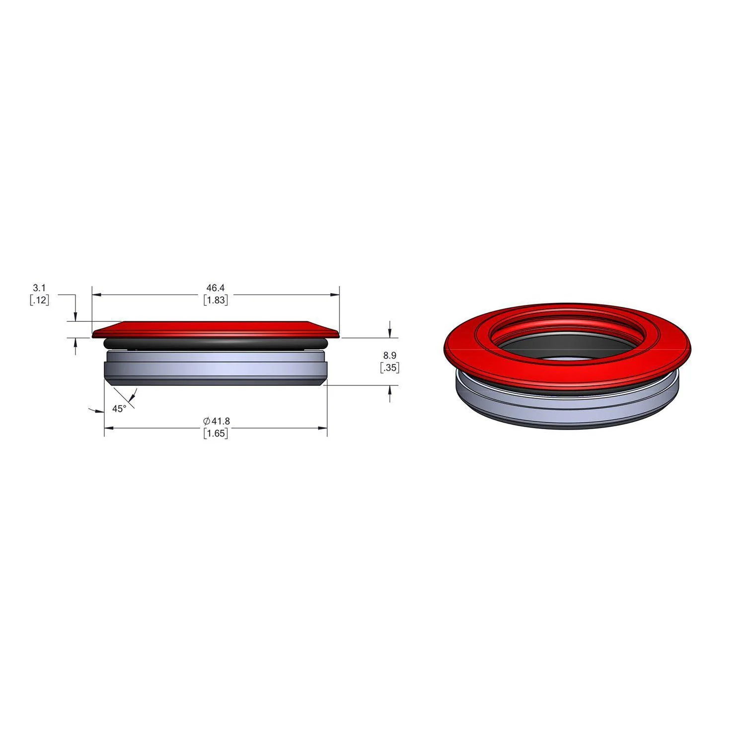 Wolf Tooth Premium Integrated Standard Headset For Specialized - Image 8